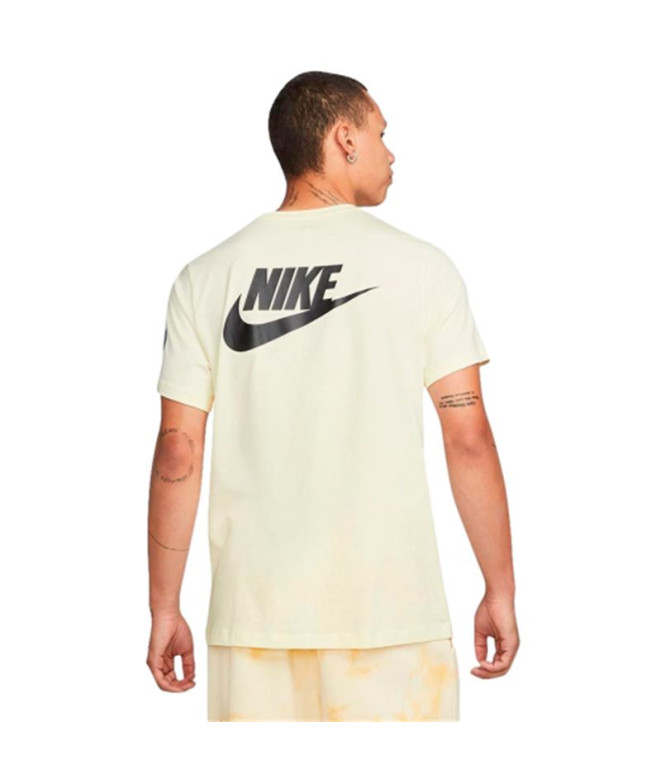 Camiseta Nike Homem Tenha um bom dia Bege