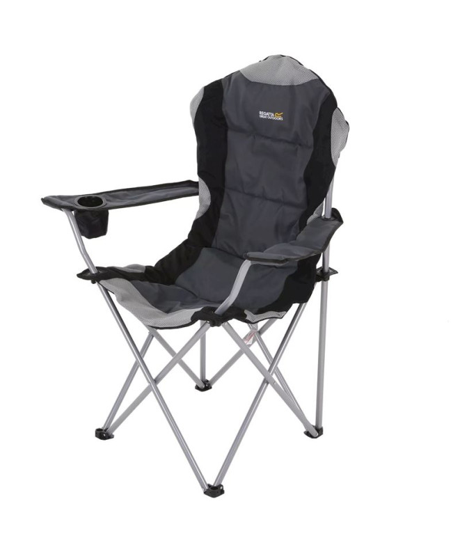Chaise de camping Regatta Kruza Black