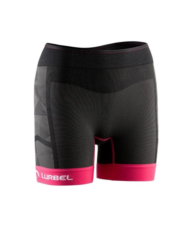 Collants de running Lurbel Samba Lite Femme BK/Pnk