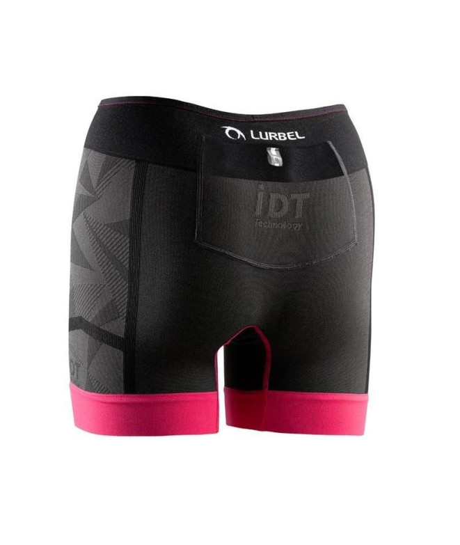 Collants de running Lurbel Samba Lite Femme BK/Pnk