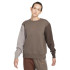 Sweat Nike Femme Sportswear Swoosh Marron