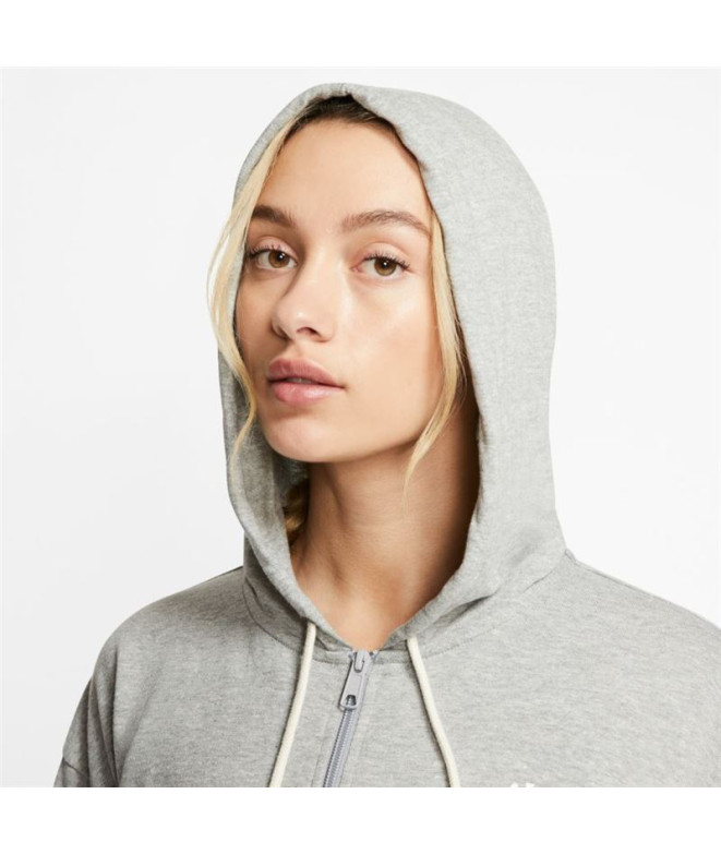 Veste Nike Sportswear Gym Vintage Femme Gris