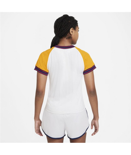 T-shirt tennis Nike Court Femme de Dri-Fit Slam White 2