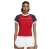 Camiseta tênis Nike Court Mulher de Dri-Fit Slam Red
