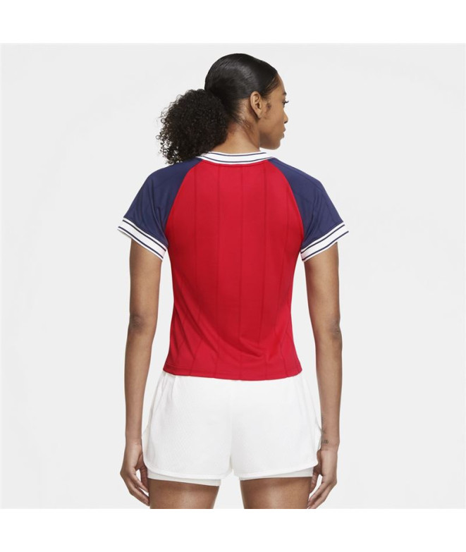T-shirt tennis Nike Court Femme de Dri-Fit Slam...