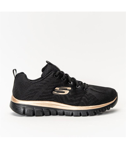 Zapatillas Skechers Graceful-Get Connect Mujer Black...