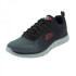 Sapatilhas Skechers Track-Ripkent Homem Malha preta/cabelo de carvão