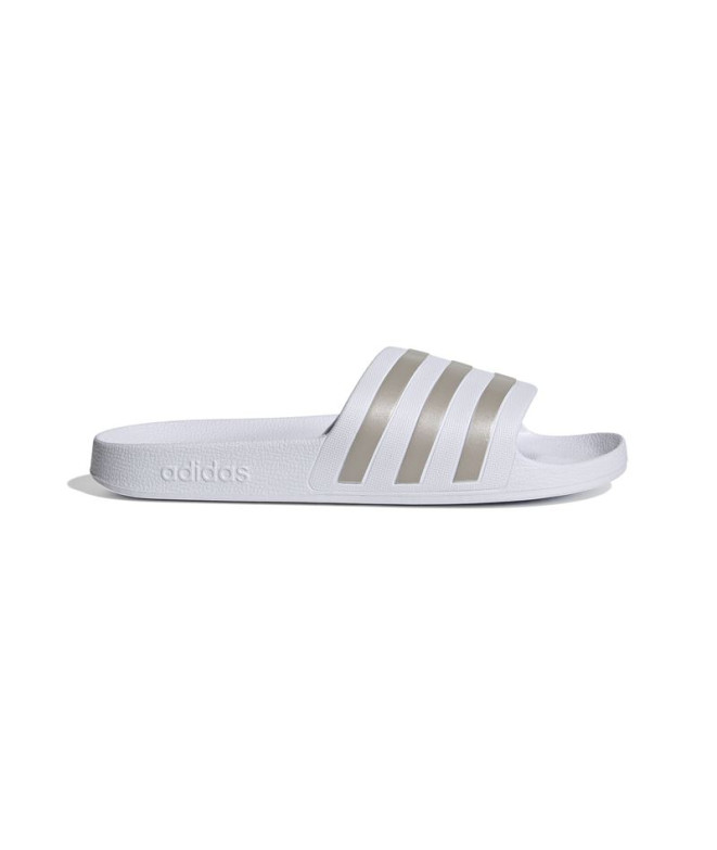 Tongs de natation adidas Adilette Aqua White