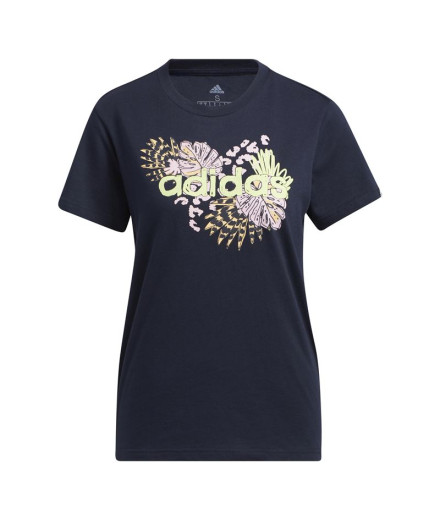 Camiseta adidas Farm Print Graphic Mujer BK