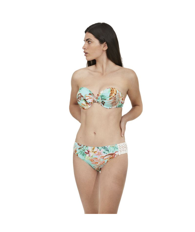 Bikini Ysabel Mora Bandeau Tropical Copa B