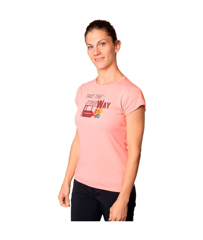 T-shirt Montagne Trangoworld Myra Femme PK