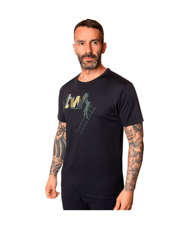 Camiseta de montaña Trangoworld Konak Hombre BK