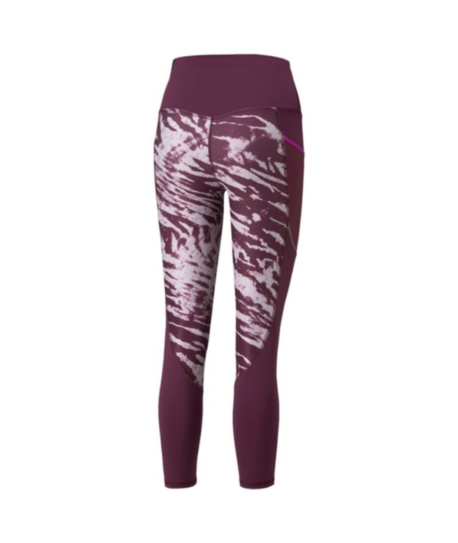 Collant 7/8 Puma run 5k Femmes Violet