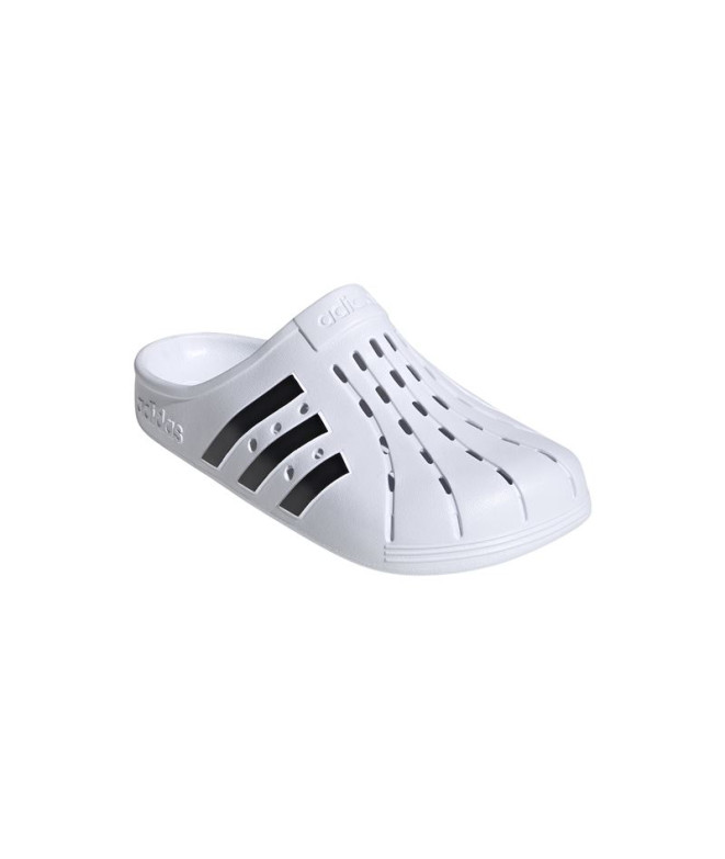 adidas Sabot Adilette Blanc/Noir