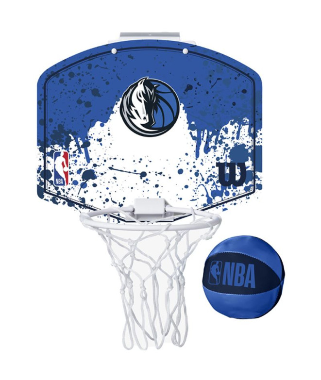 Mini-cesto de basquetebol Wilson NBA Dallas Mavericks BL
