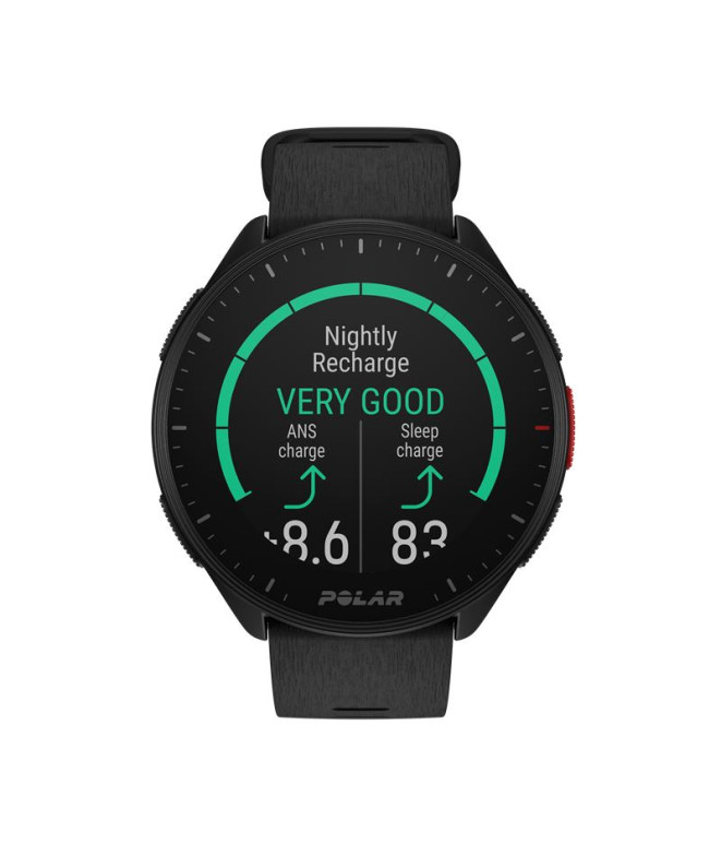 Reloj Polar Pacer Negro