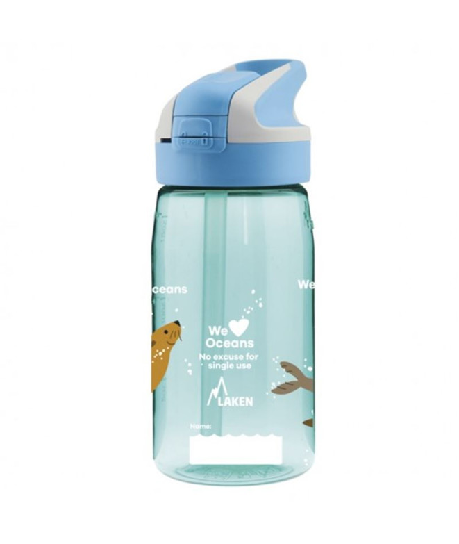 Botella Tritan Laken 0,45L Tapón Summit Fokis