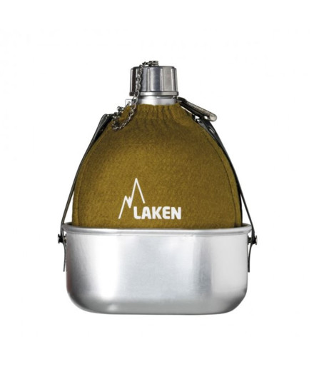 Gourde Laken marmite en aluminium 1L avec couvercle et...