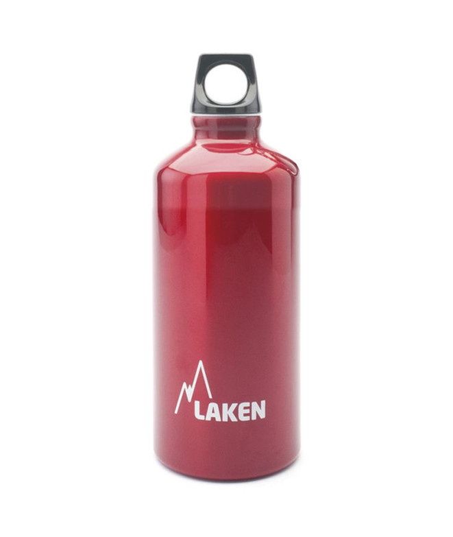 Botella de aluminio Laken Futura 0,6 L Rojo