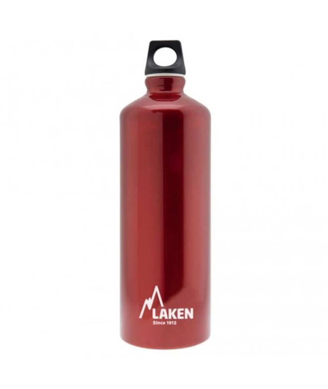 Botella de aluminio Laken Futura 1 L Rojo