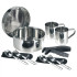 Kit Acampamento Laken Bateria de 20 cm em aço inoxidável
