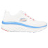 Sapatilhas Skechers D'Lux Walker-Fresh F Mulher Malha branca/Rosa e guarnição azul