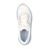 Sapatilhas Skechers D'Lux Walker-Fresh F Mulher Malha branca/Rosa e guarnição azul