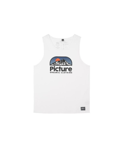 Picture Authentic Tank B Tank Top para homem Wh