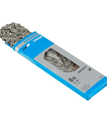 Chaîne Shimano 116 liens 6/7/8 vitesses