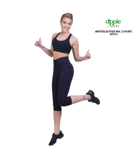 Mallas piratas Happy Dance tiro alto Mujer Bk