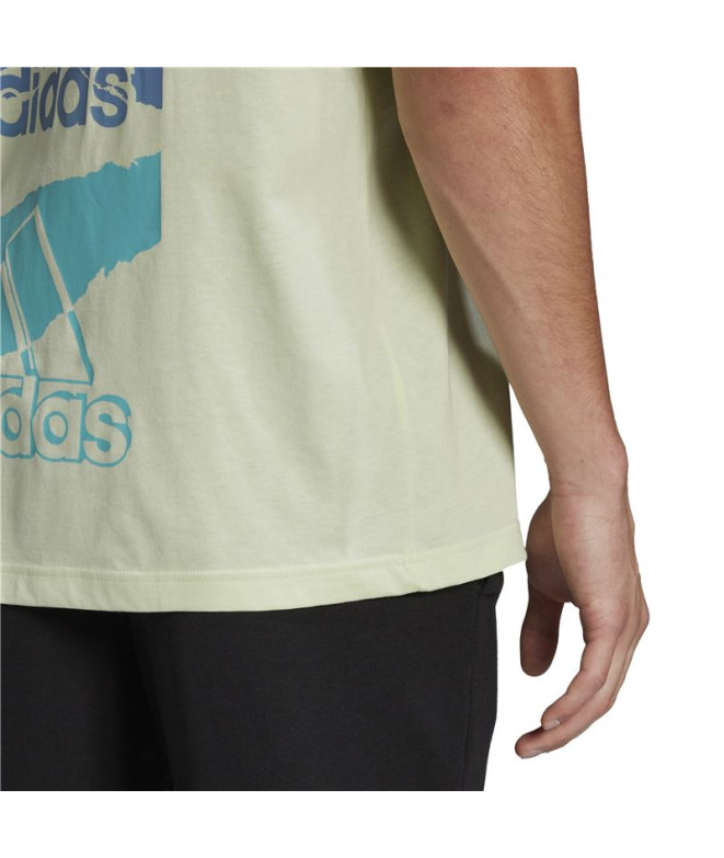 T-shirt adidas Essentials brandlove Men Verde