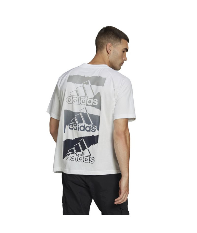 T-shirt adidas Essentials brandlove Homme Blanc