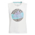 T-shirt sem mangas adidas Aeroready Girl Power Girl Branco