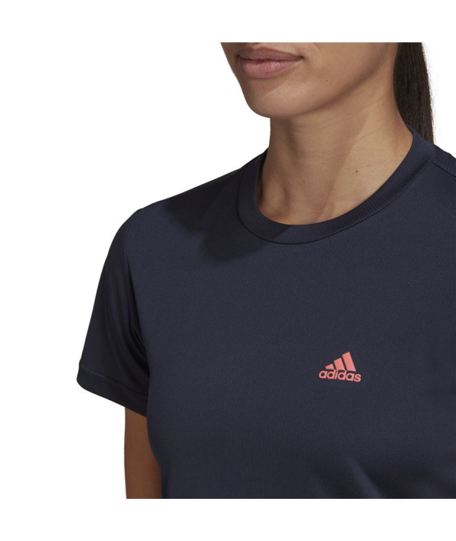 Camiseta adidas Aeroready Designed 2 Move Mujer Bk