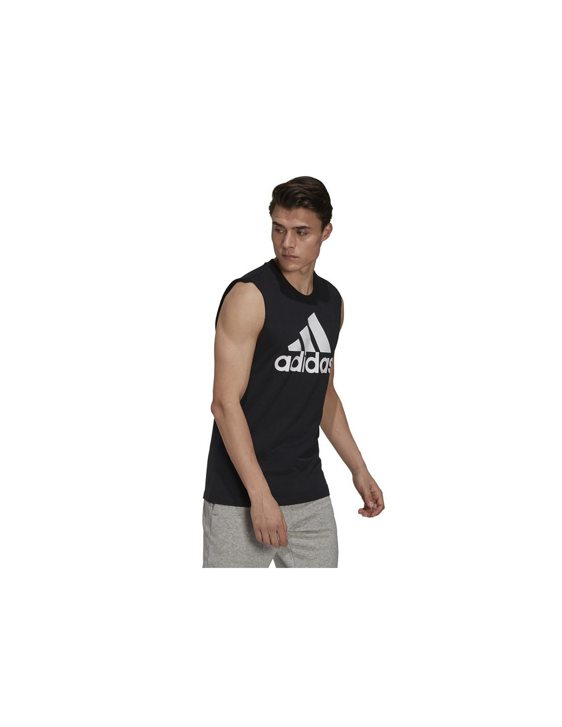 juez sol Guijarro ᐈ Camiseta sin mangas adidas Essentials Big Logo Hombre Bk – Atmosfera  Sport©