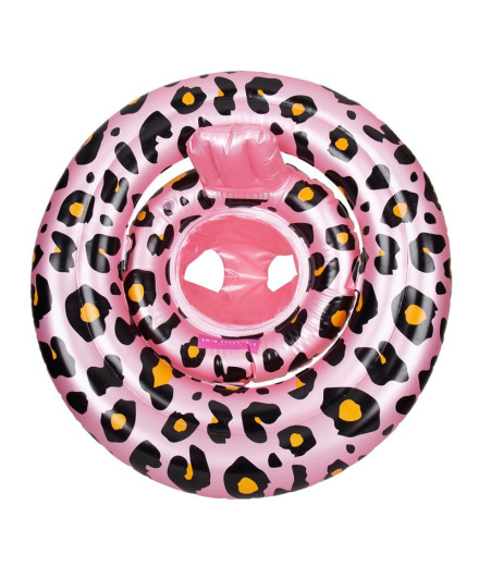 Baby Float Swim Essentials Rose Gold Leopard 0-1 ano de...