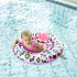 Baby Float Swim Essentials Rose Gold Leopard 0-1 ano de idade
