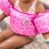 Chaleco flotante Swim Essentials Pink Leopard 2-6 años