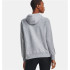 Sweatshirt Under Armou Fleece Rival Woman Cinzento