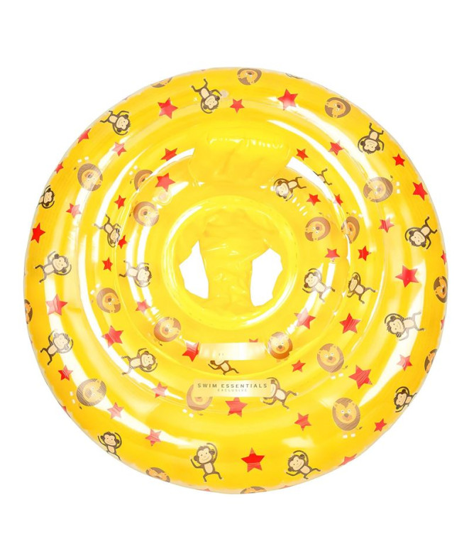 Flotador de bebé Swim Essentials Yellow Circus 0-1 año