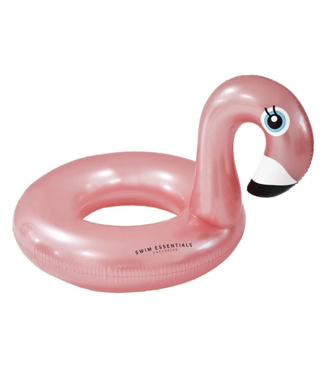 Flotador Swim Essentials Flamingo Rose Gold 95 cm