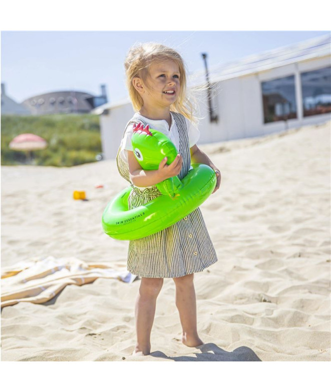 Flotador Swim Essentials Splitring Dinosaur 56 cm