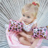 Mangas Swim Essentials Rose Gold Leopard 0-2 anos