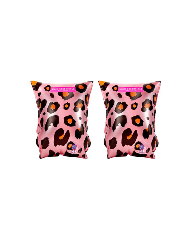 Mangas Swim Essentials Rose Gold Leopard 2-6 anos de idade