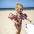 Manguitos Swim Essentials Rose Gold Leopard 2-6 años