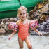 Manguitos Swim Essentials Rose Gold Leopard 2-6 años