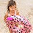 Flotador Swim Essentials Leopard Rose Gold Kids 55 cm