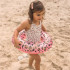 Flotador Swim Essentials Leopard Rose Gold Kids 55 cm