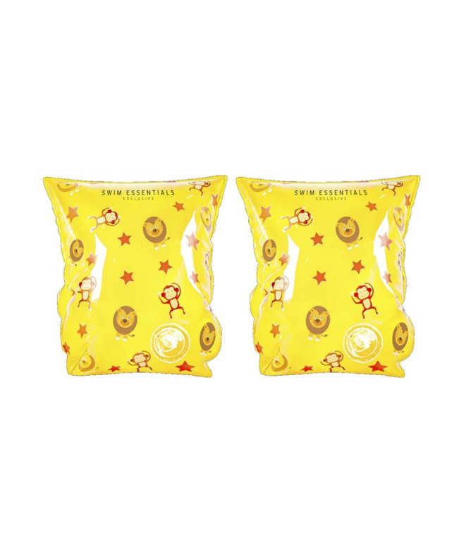 Manches Swim Essentials Cirque jaune 2-6 ans