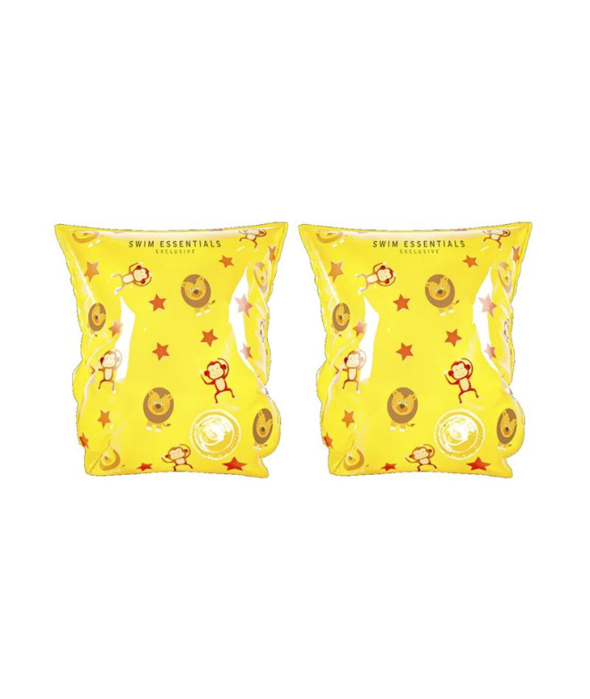 Mangas Swim Essentials Circo amarelo 2-6 anos